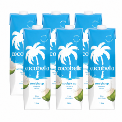 Cocobella Coconut Water 6 x 1L Pack