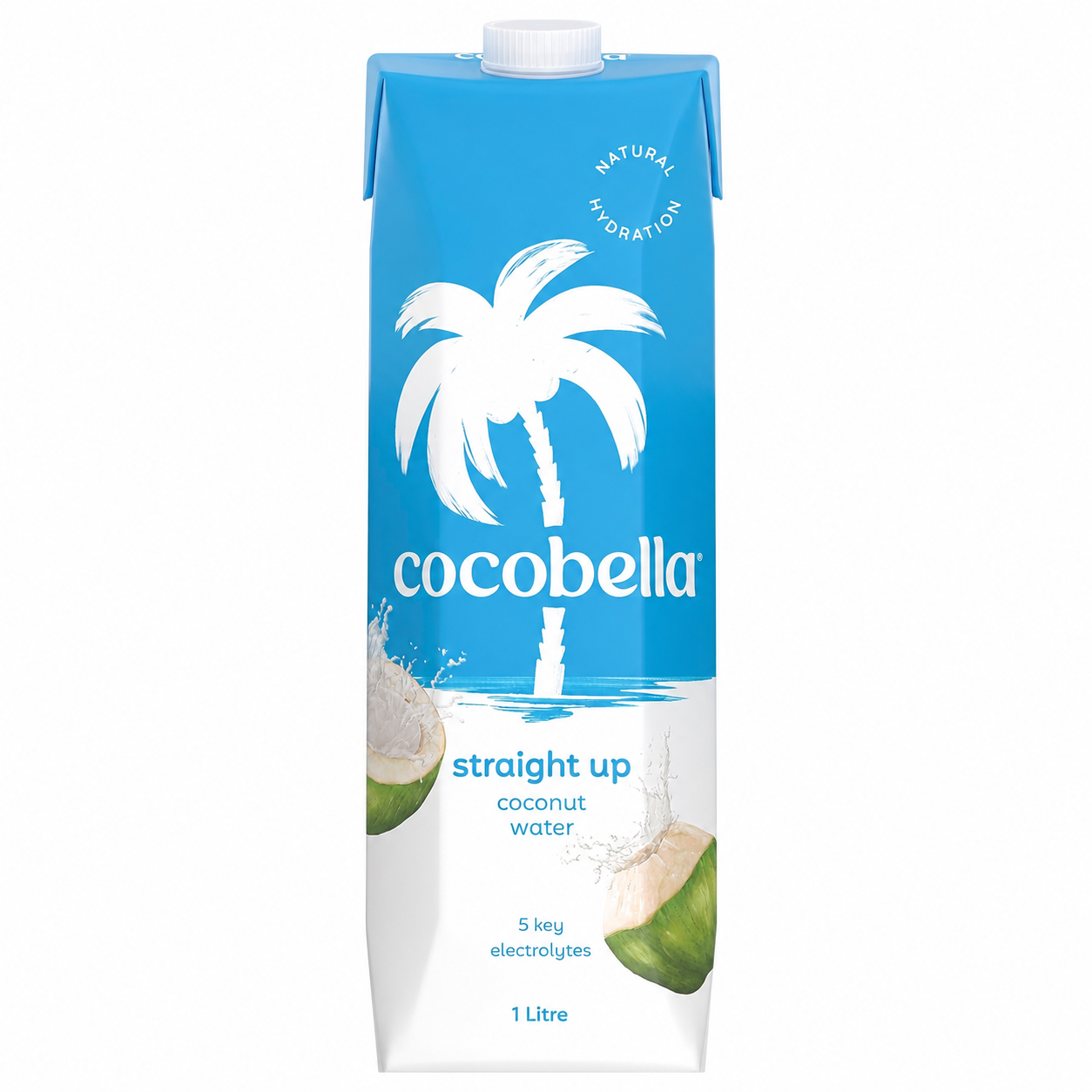 Cocobella Coconut Water 6 x 1L Pack - Image 2