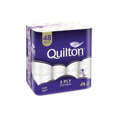 Quilton Toilet Tissue 48 Rolls – 3 Ply Pack