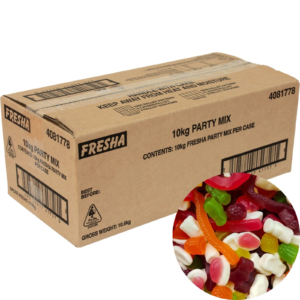 Party Mix Soft Chewy Lollies 10kg Box