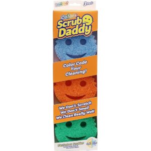 Scrub Daddy Colors 3 Pack Scrubbers